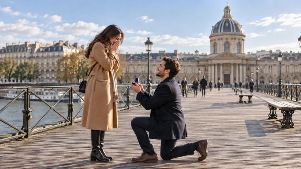 Top idées pour une demande en mariage mémorable à Paris